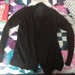 Black long sleeve sweater